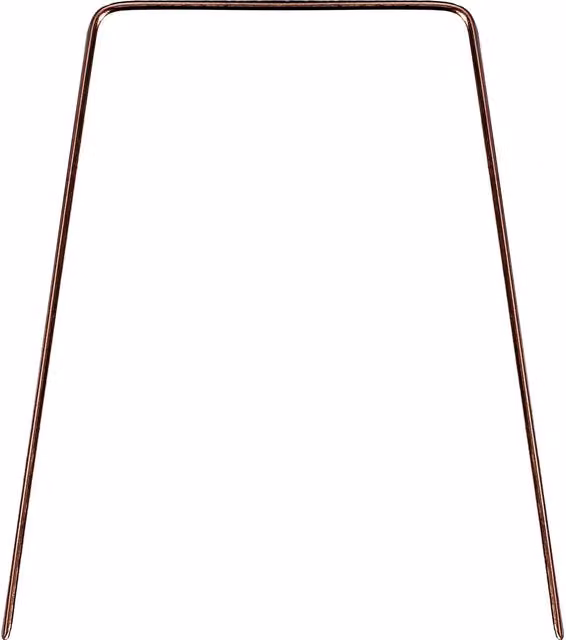 Pegdev Copper-Coated Steel Groundcover Staples for Weed Membrane and Netting, Copper
