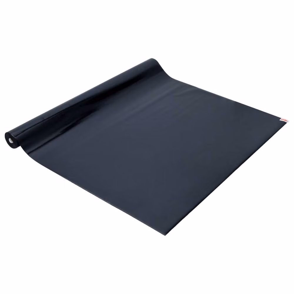 Berkfield Home Static Frosted Black Soft Window Film, W: 60 cm, L: 2000 cm – 2