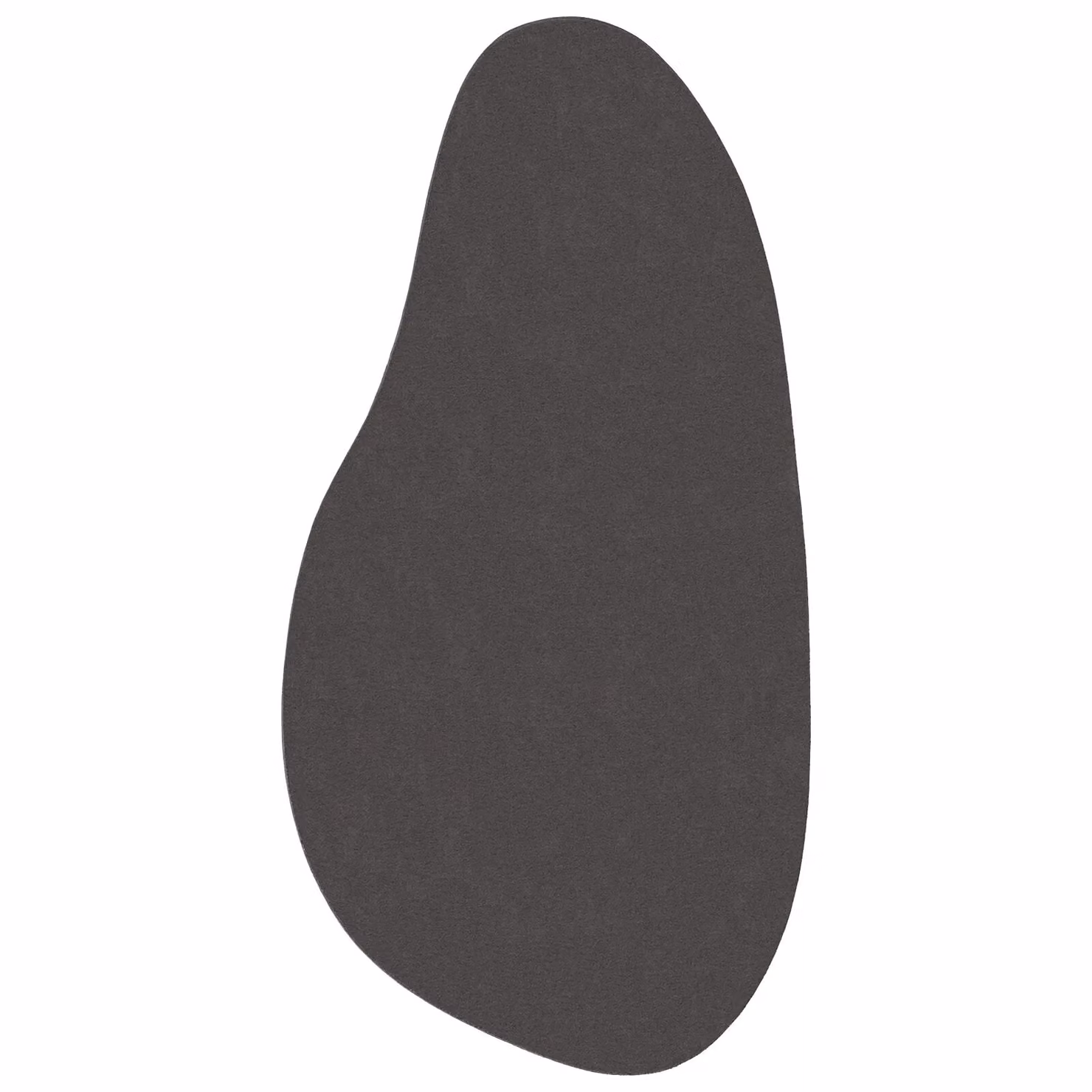Berkfield Home Huarte Short Pile Soft and Washable Polyester Rug in Anthracite, W: 100 cm x D: 200 cm – 2