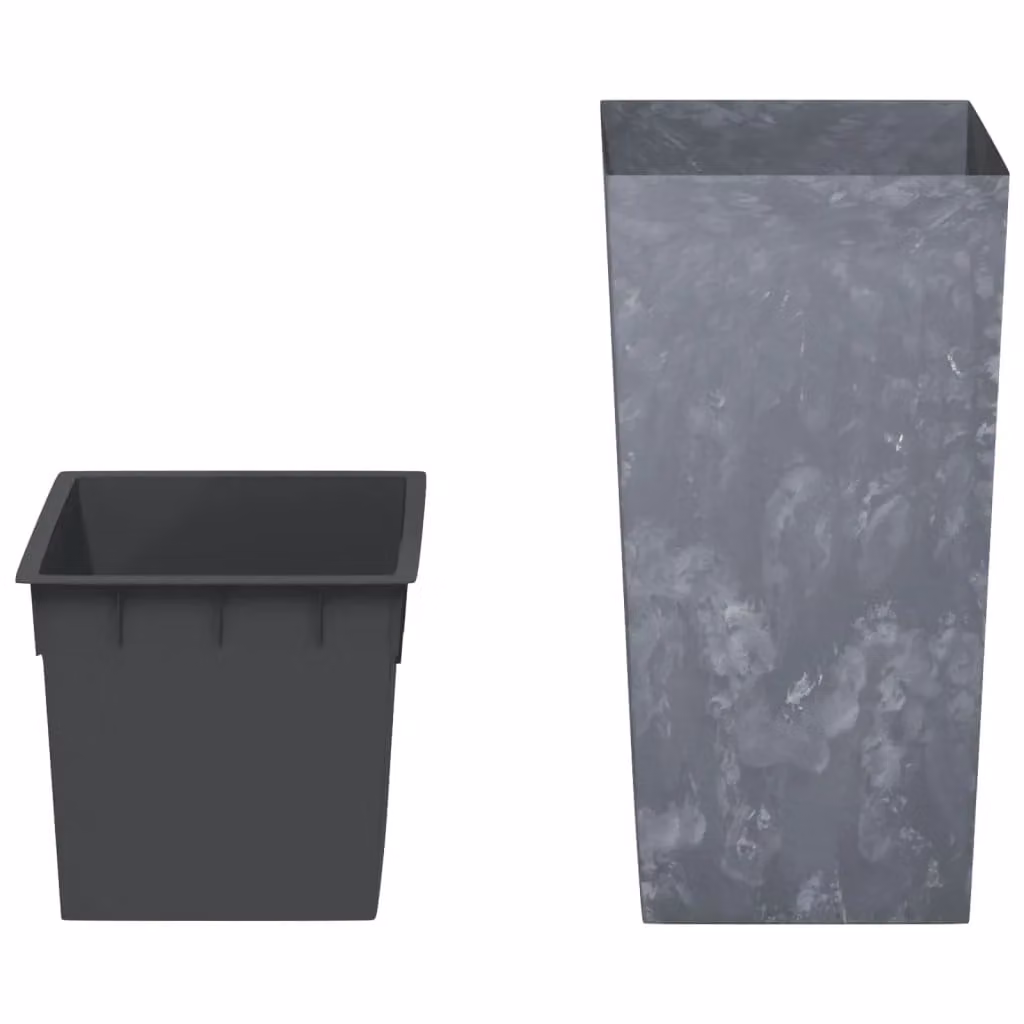 Berkfield Home Grey Concrete Look Planter with Removable Inner Tub, 21/49 L – 2