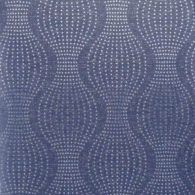 Arthouse Abstract Dotted Blue and Silver Metallic Embossed Textured Vinyl Wallpaper