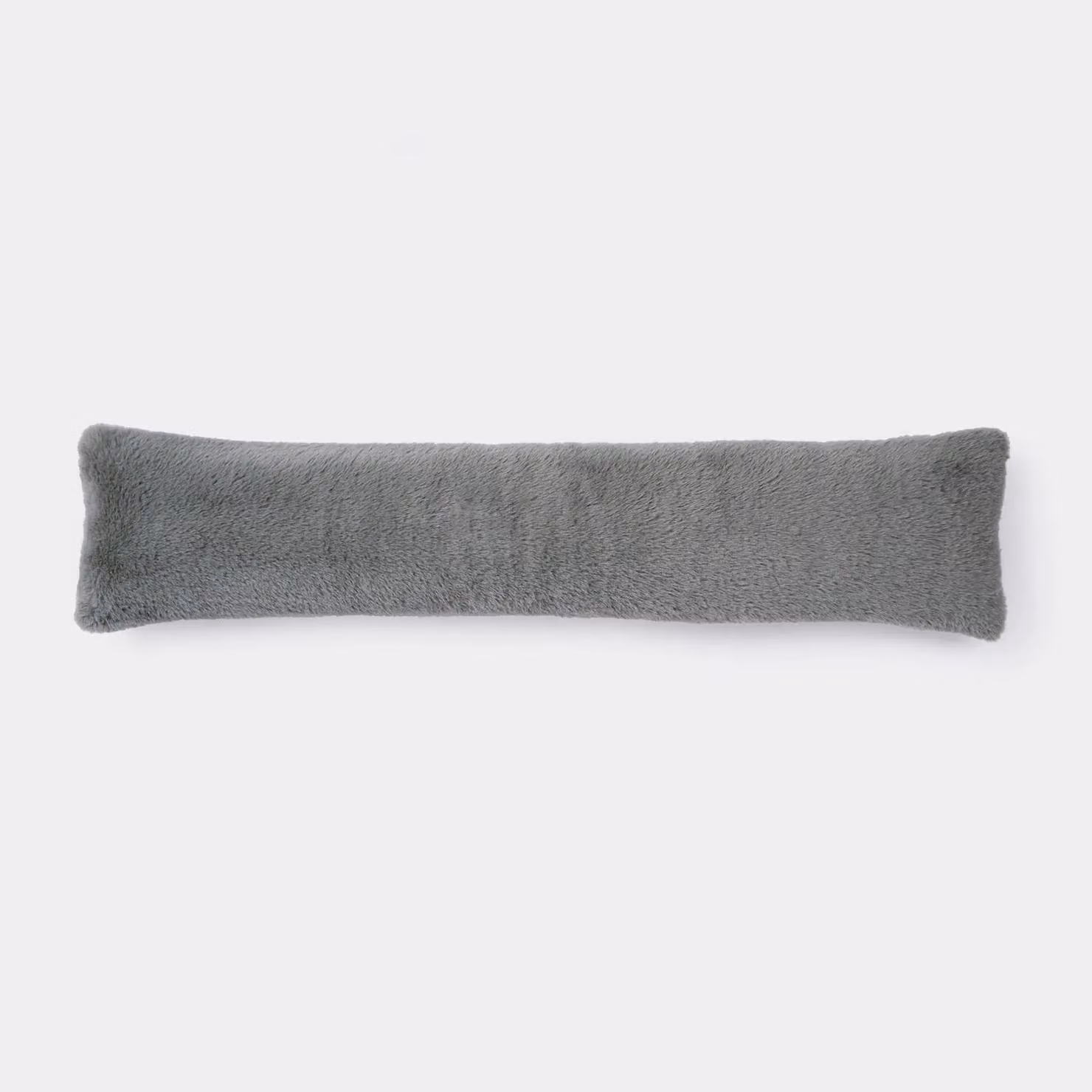 OHS Faux Fur Fleece Draft Excluder and Window Insulation in Charcoal Grey – 2