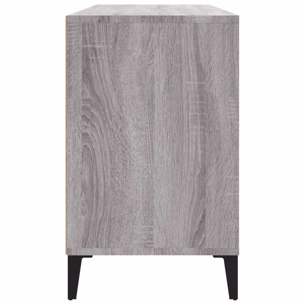 Berkfield Home Grey Sonoma Shoe Cabinet W: 102 cm, D: 36 cm, H: 60 cm – 3