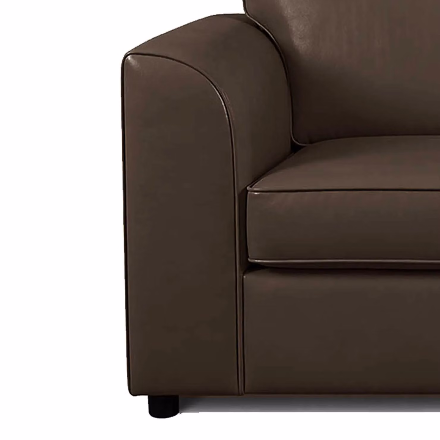 Furnishings For Less UK Danbury 3 Seater Leather Sofa in Black, Brown or Grey – 2
