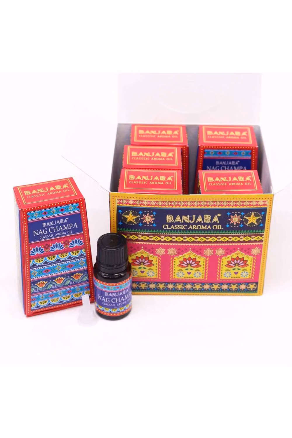 KDMD Banjara Indian Fragrance Oil Nag Champa, 10ml, Blue – 2