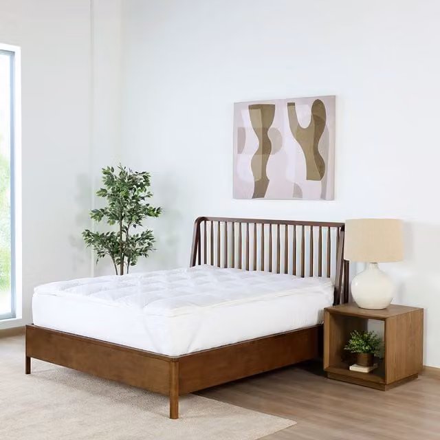 Martex Naturals White Duck Feather Mattress Topper