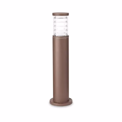 Netlighting Tronco Modern Cylinder Bollard Garden Light in Brown