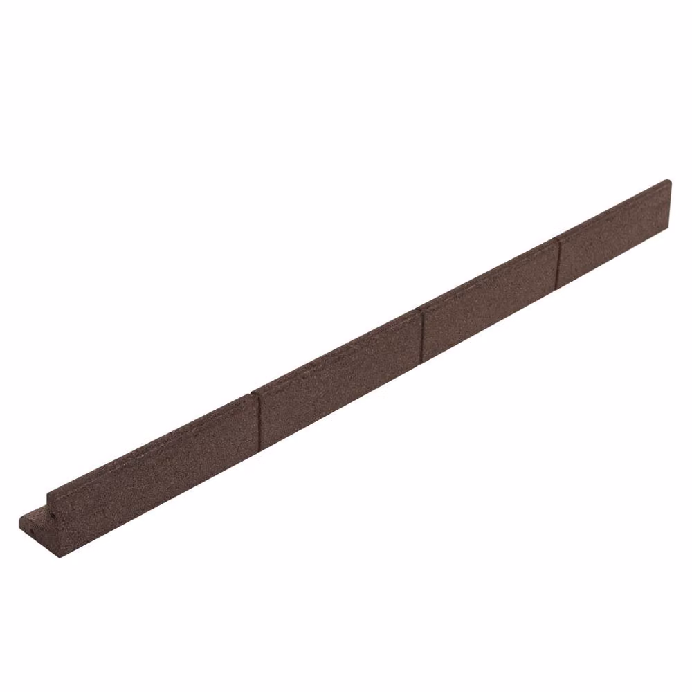 Monstershop Flexible Lawn Edging, Brown in Terracotta, Length: 6 m – 2