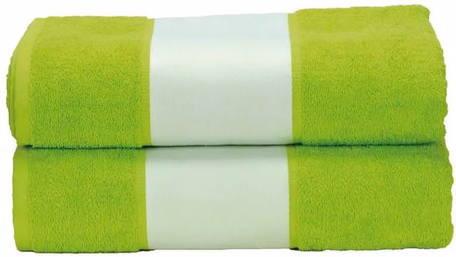 ARTG Subli-Me Green Cotton Terrycloth Bath Towel, W: 140 cm
