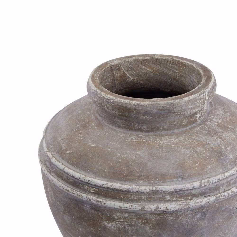 Lemon Pavilion Furniture and Decor Siena Ceramic Water Pot, Brown, W: 31 cm, D: 31 cm, H: 29 cm – 2