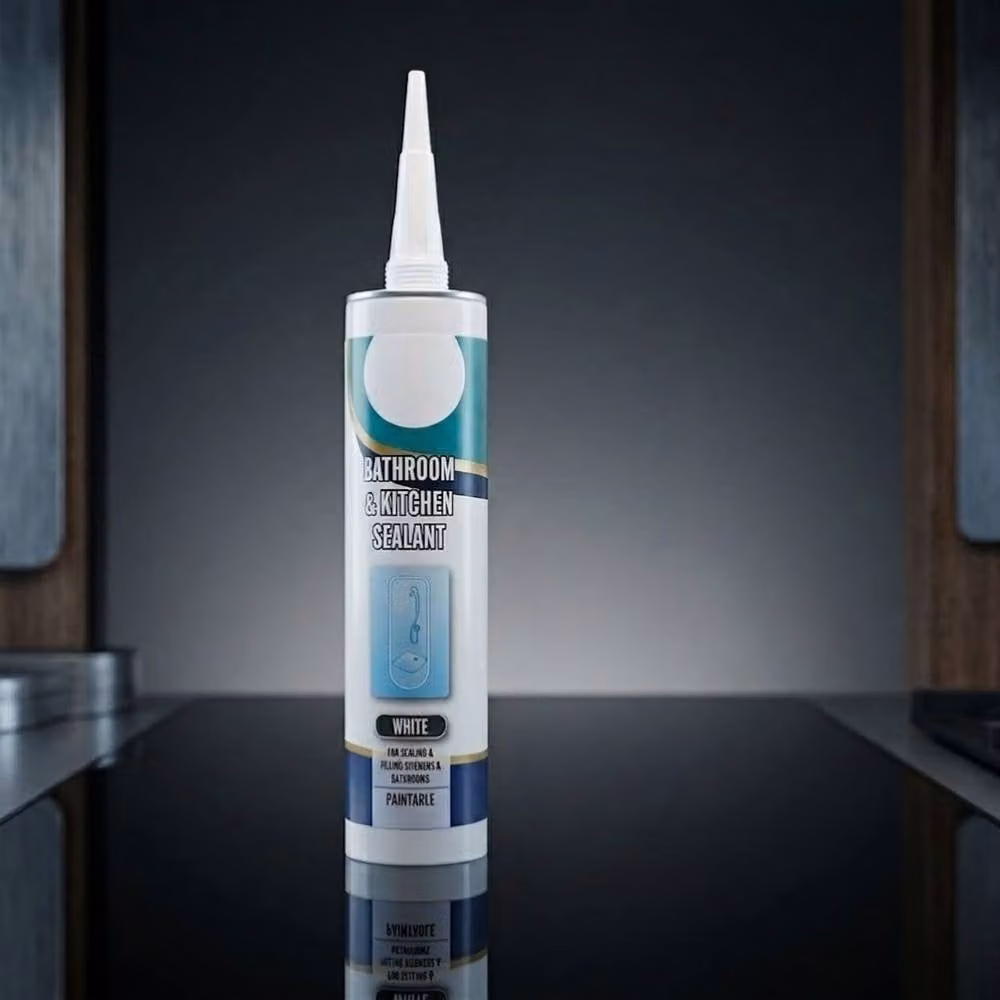 Bedsland Waterproof Anti Mould Silicone Sealant for Bathroom and Kitchen, 260ml, White – 4