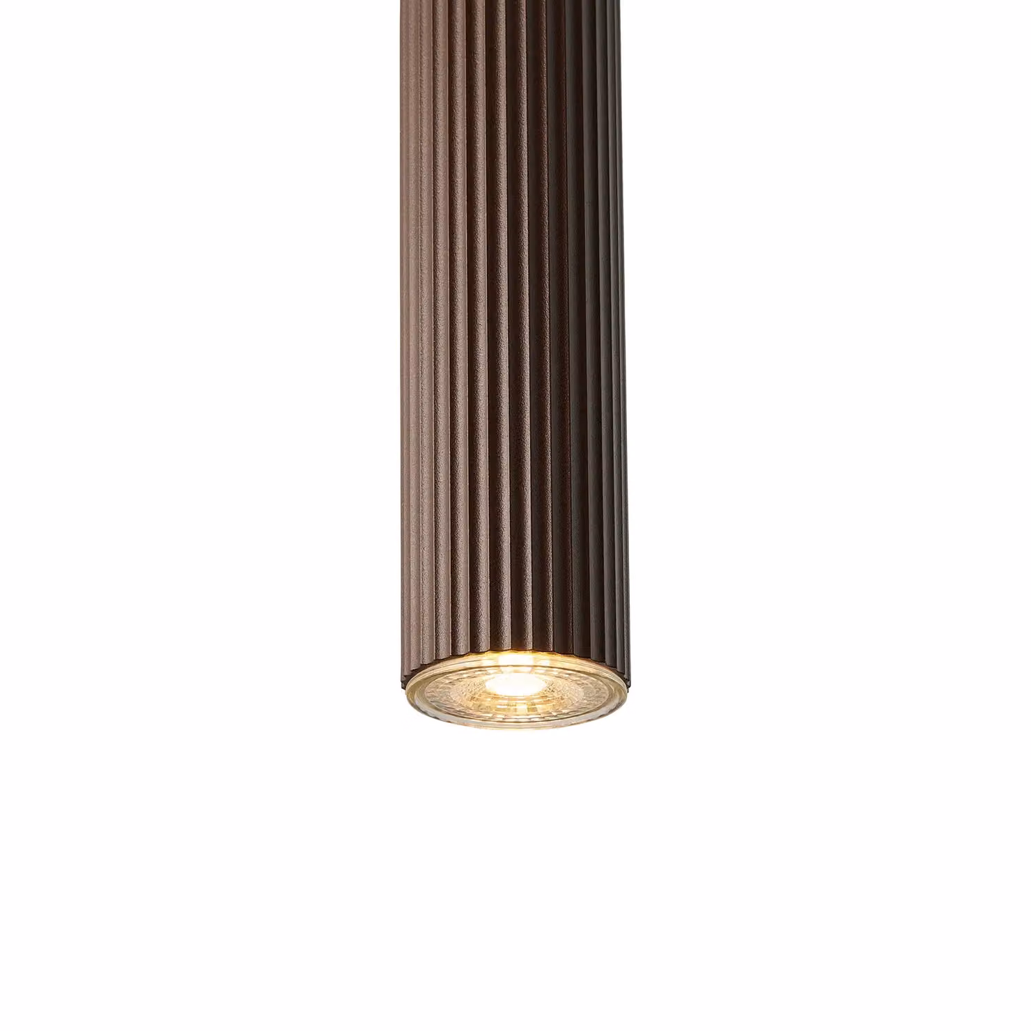 Nordlux Vico Suspended Pendant Light, Brown Metallic Metal, GU10 – 2
