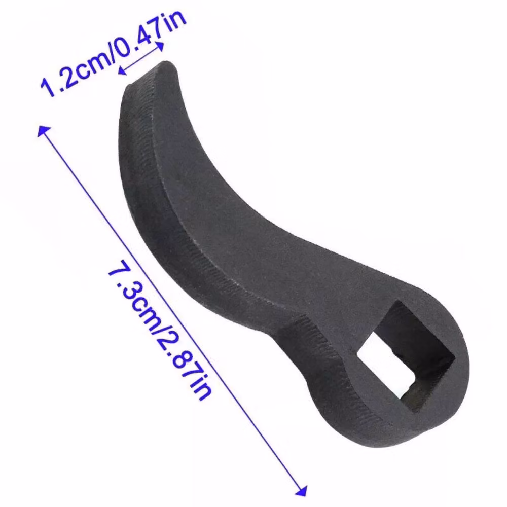 Havendro 3-Piece Pry Bar Wrench Adapter Head 1/2 Inch Ratchet Crowbar Adapter in Black – 2
