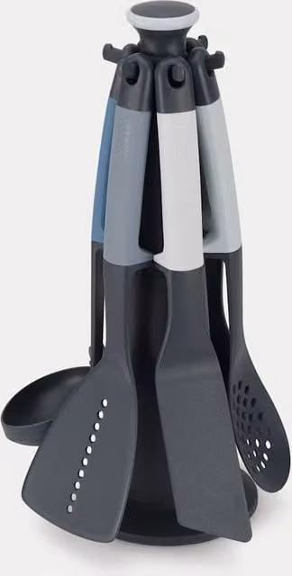 Joseph Joseph Elevate Carousel 6 Piece Heat Resistant Utensil Set in Blue