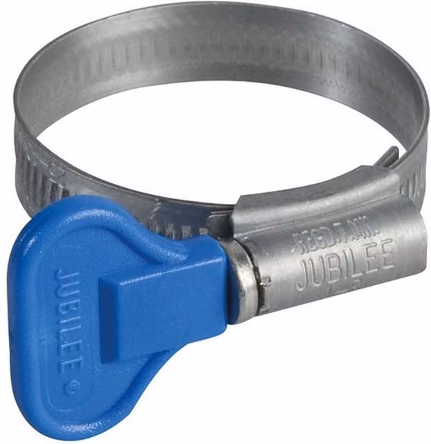 Jubilee Wingspade Galvanised Steel Hose Clip in Silver – 1