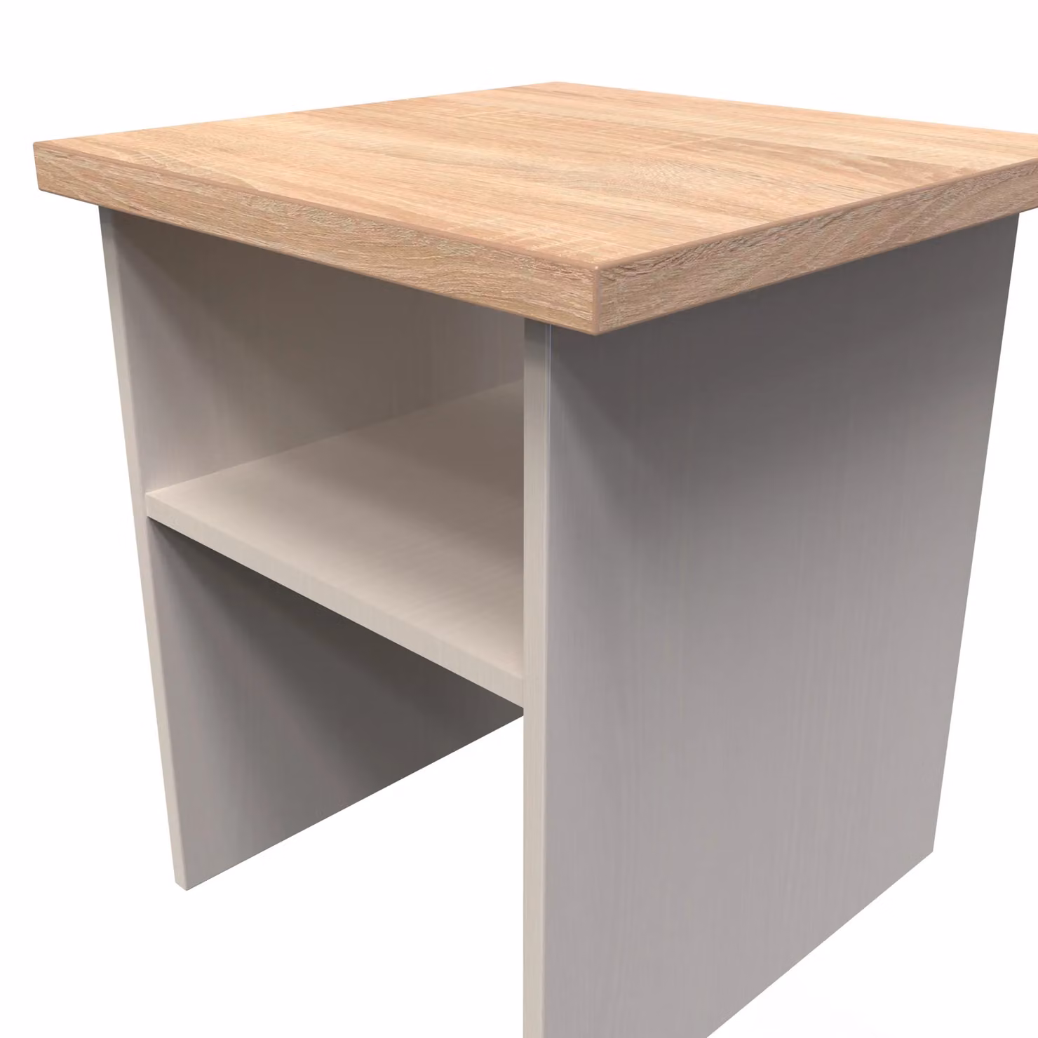 2 U Cambridge Ready Assembled Lamp Table in Taupe – 2