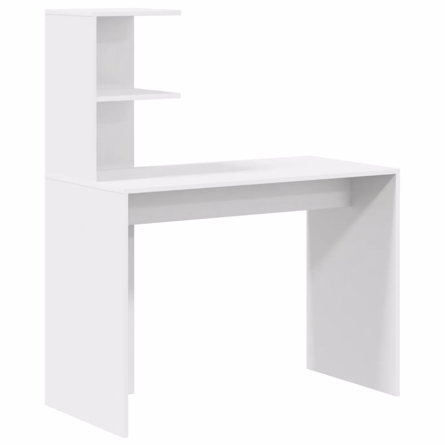 Berkfield Home White MDF Writing Desk for Home Office – 2