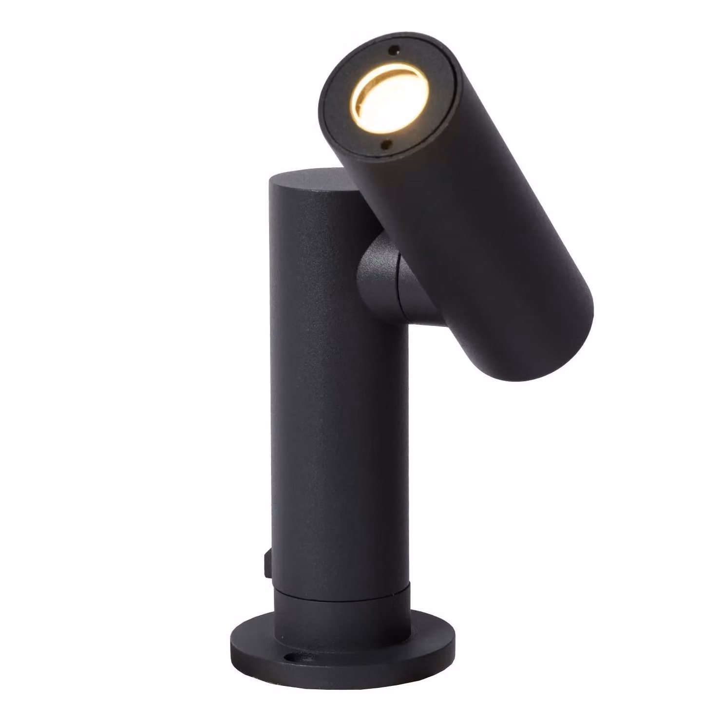 Lucide Tatum Modern Black Aluminium Outdoor LED Garden Spotlight with Adjustable Tilt and IP65 Rating – 3