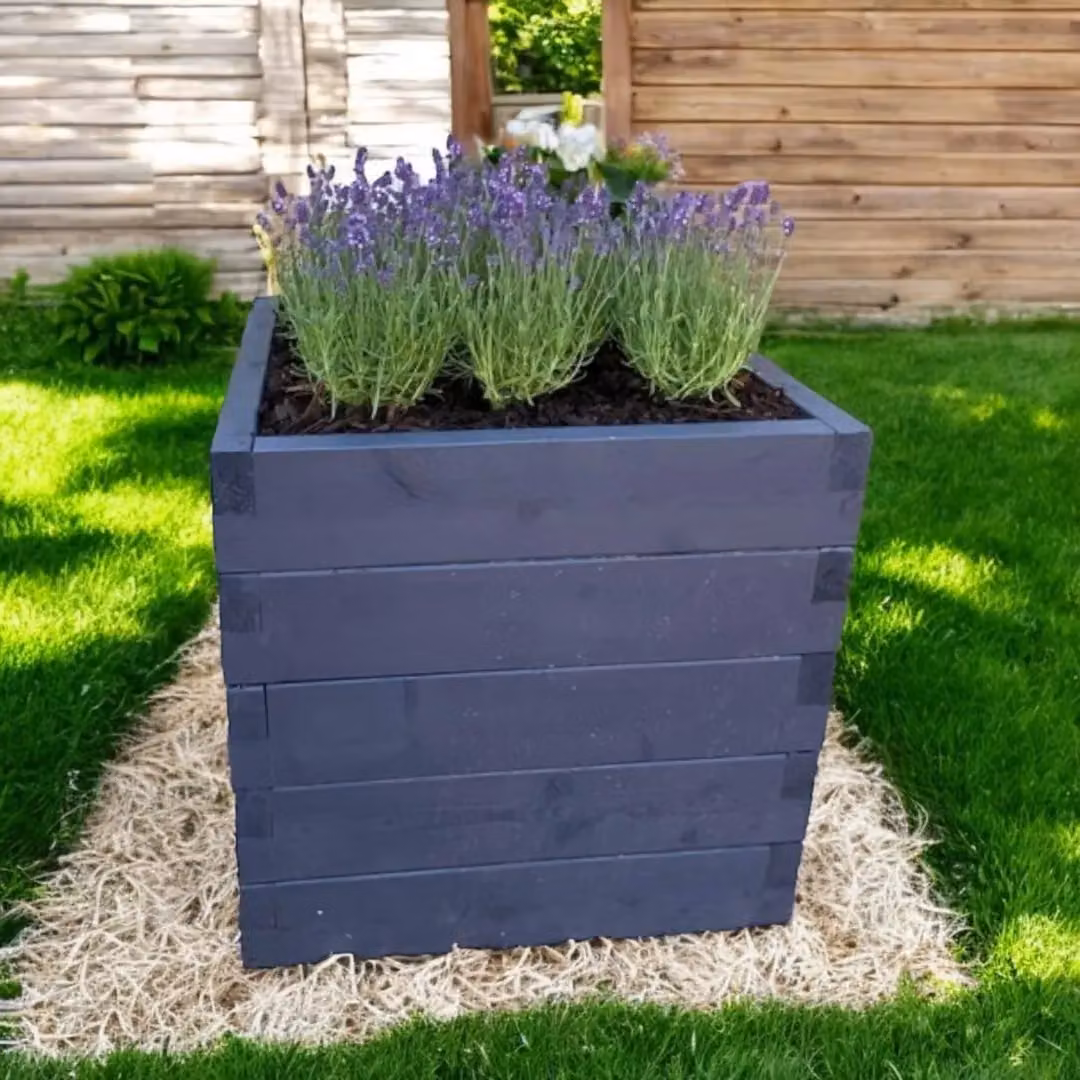 Buttercup Farm Suffolk Planter in Blue, Black or Gold, W: 30 cm, D: 120 cm, H: 30 cm – 3