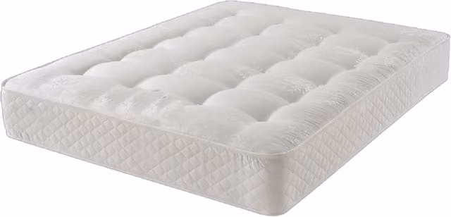 Casani Hybrid King Size Open Coil Spring Mattress, White, H 25 cm, 180 x 200 cm