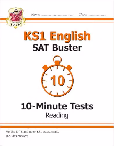 CGP KS1 English SAT Buster 10-Minute Tests: Reading