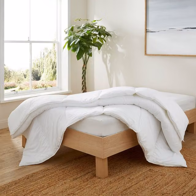Martex For You For Me White Double Duvet with Cooling and Climate Regulating Properties