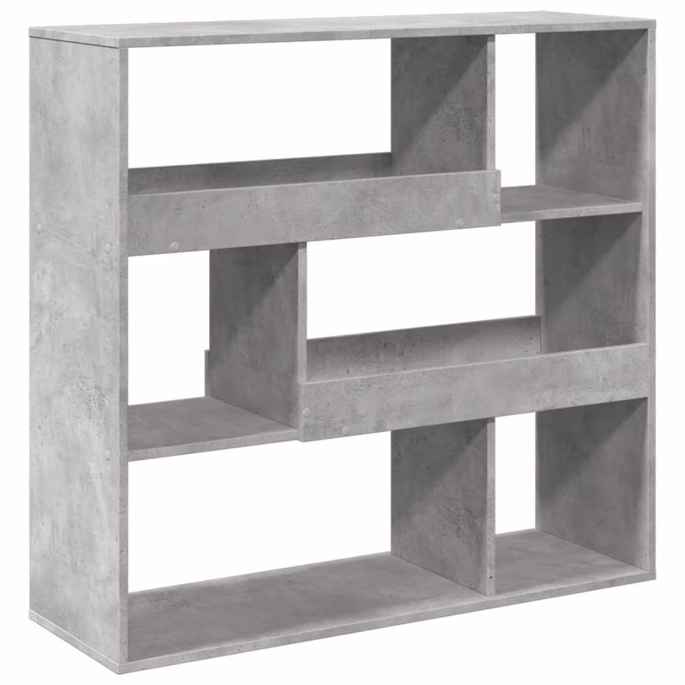 Berkfield Home Room Divider in Concrete Grey, W/D/H: 100 x 33 x 94.5 cm – 5