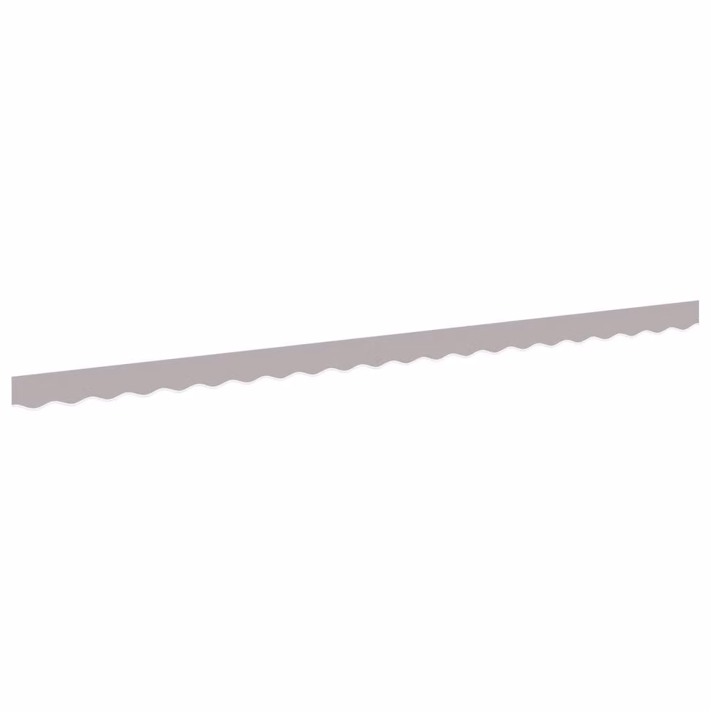 Berkfield Home Awning Valance for 5 m Frame, Light Grey, W: 4.8 m, H: 0.2 m – 2