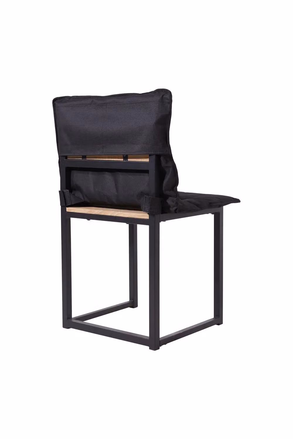 Living and Home Kermit Ergonomic Outdoor Portable Chair Cushion in Black – 2