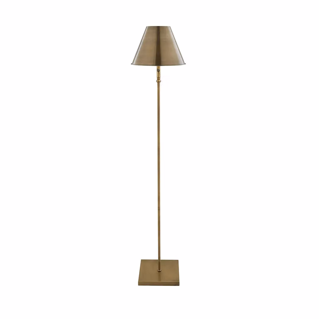 Pagazzi Lustre Rechargeable LED Floor Lamp in Gold/Brass, Dimmable – 2