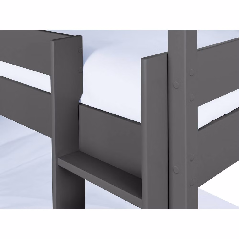 Cheshire Glacier Bunk Bed in Anthracite Grey, Single 90 x 200 cm – 5