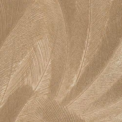 Erismann Ploom Gold Metallic Textured Vinyl Leaf and Floral Wallpaper