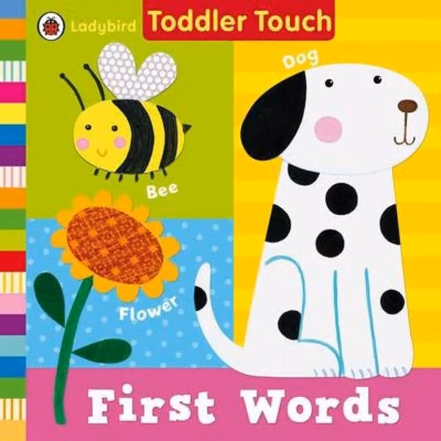 Ladybird Toddler Touch First Words Multicolour Board Book