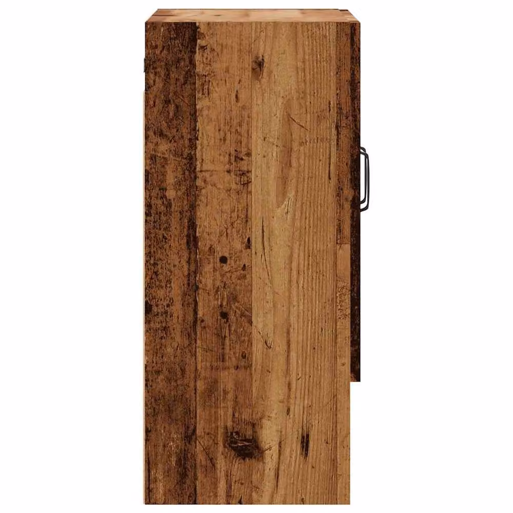 Berkfield Home Wall Cabinet in Old Wood Brown, W/D/H: 60 x 31 x 70 cm – 4