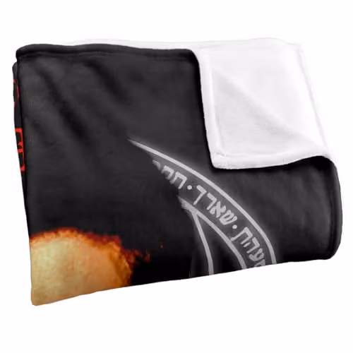 LOGOVISION Supernatural Demon Dean Afraid Super Soft Fleece Throw Blanket, Multicolour, W: 152 cm, D: 127 cm – 2