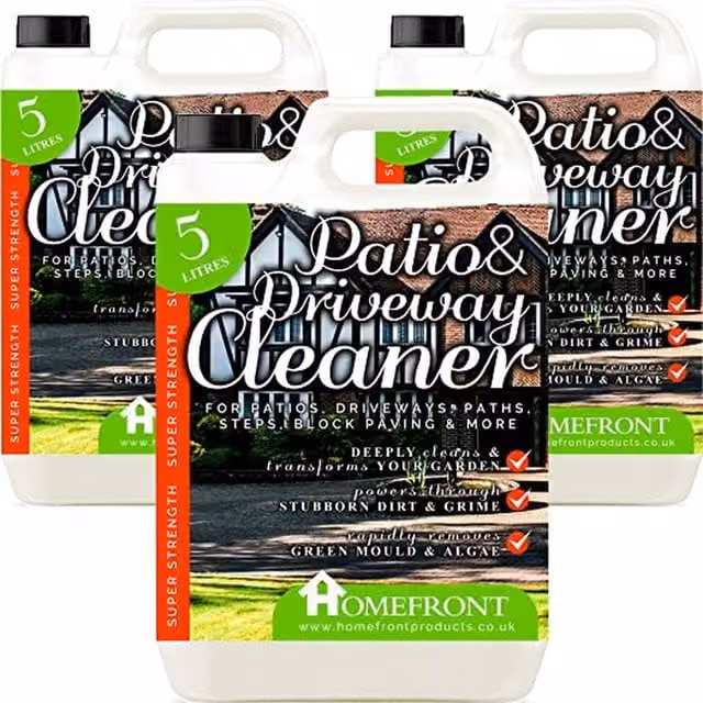 Homefront Driveway and Patio Cleaner, 15l, Transparent