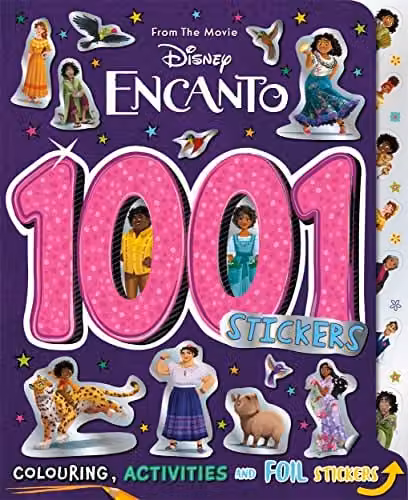Disney Encanto 1001 Stickers Multicolour Paper Sticker Set for Children – 1