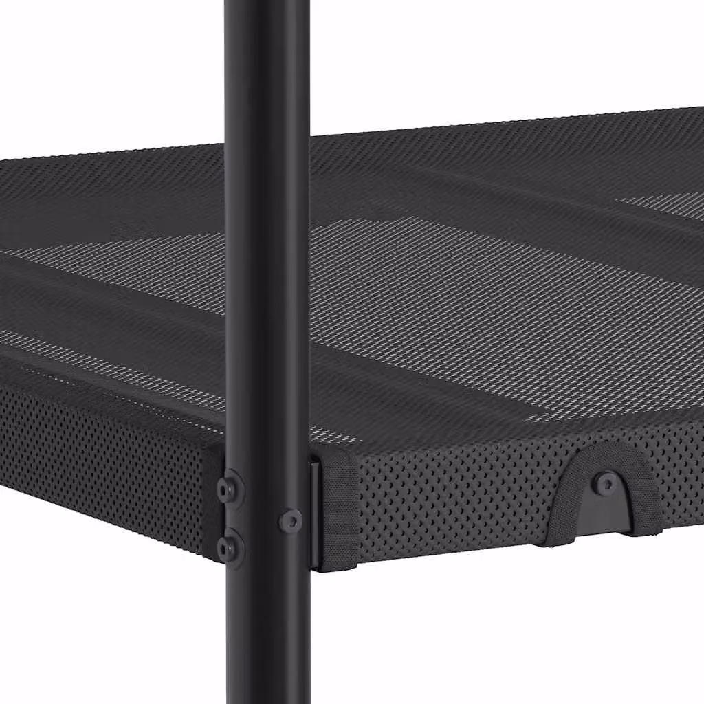 Berkfield Home Metal Single Bunk Bed in Black, W/D/H: 90 x 190 cm – 5