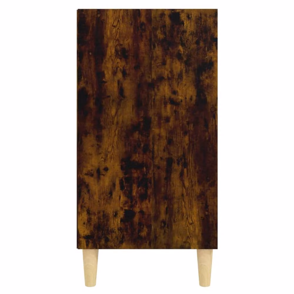 Berkfield Home Smoked Oak Sideboard in Brown, W/D/H: 57 x 35 x 70 cm – 4