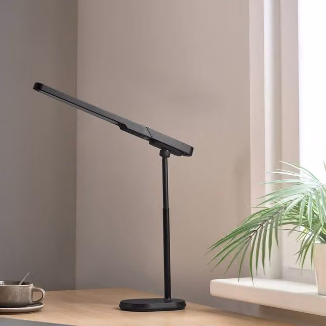Wyld and Coco Magnetic Aluminium Desk Lamp in Black with Detachable Head, Stepless Dimmer and 3 CCT Modes – 1