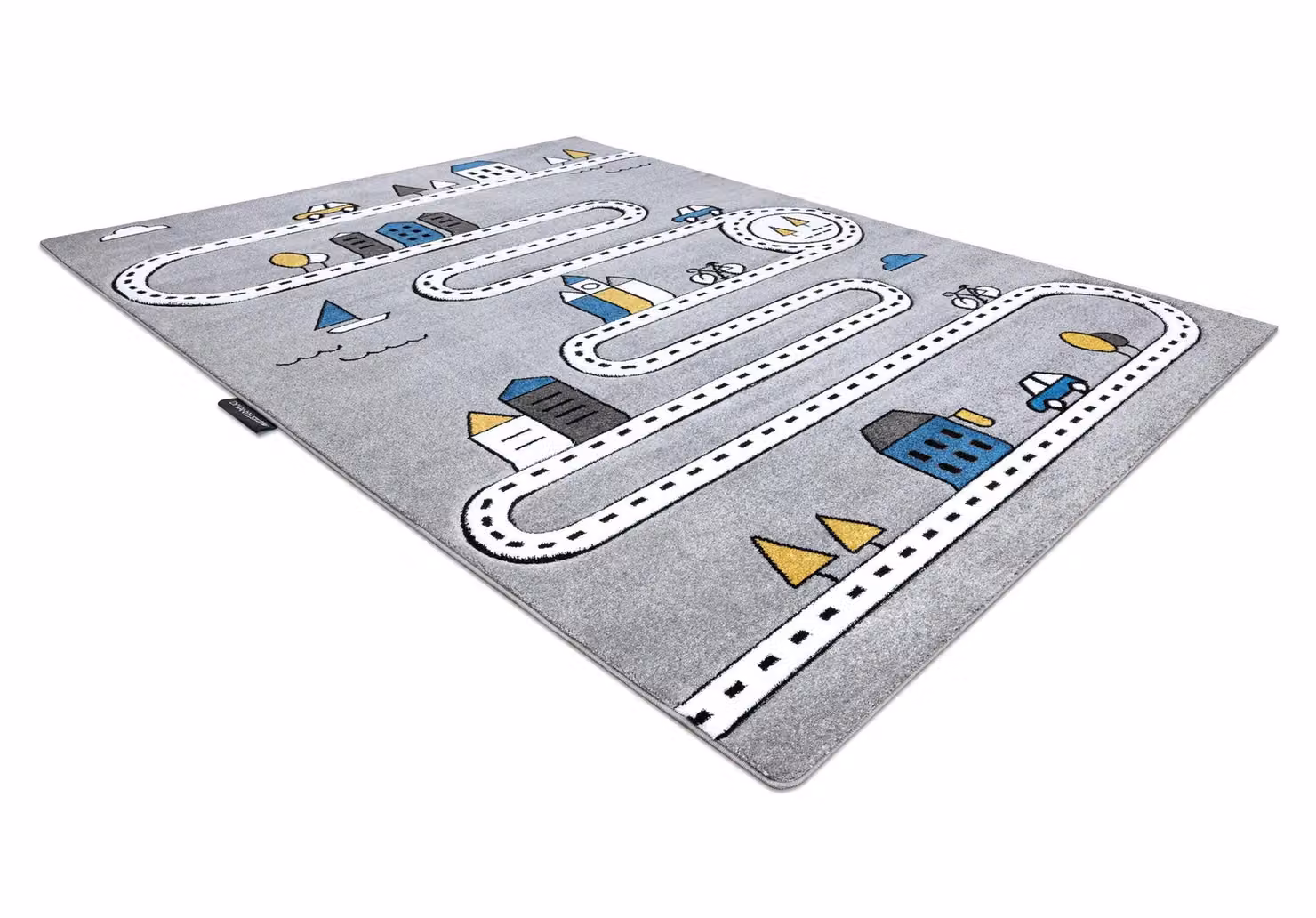 RugsX Petit Kids Motif Rug in Grey, W: 240 cm, D: 330 cm – 2