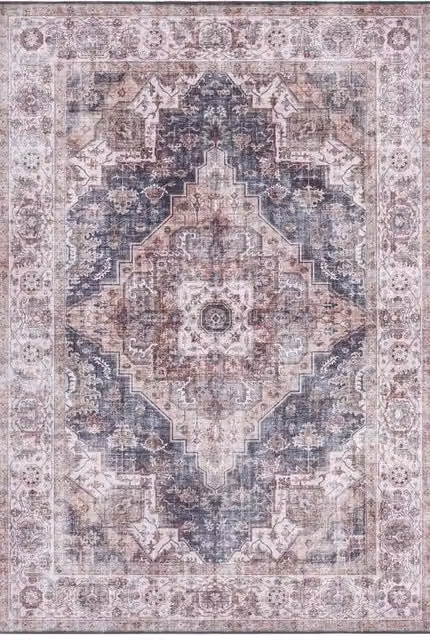 THE RUGS Palma Reversible Indoor Outdoor Herringbone Rug in Grey, W: 200 cm, D: 290 cm