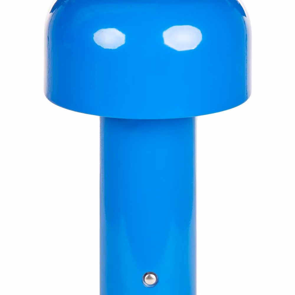 Wyld and Coco Blue Metal Wireless Table Lamp with Touch Dimmer and Three Colour Temperature Modes – 2