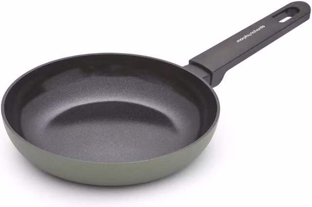 Morphy Richards Non-Stick Recycled Aluminium Frying Pan, Green, 20 cm