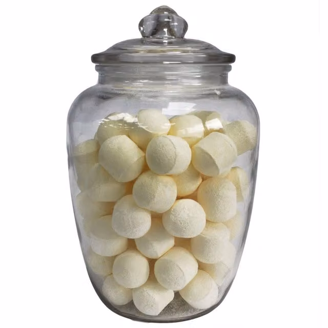 Kilner Glass Candy Jar Storage Container in Transparent Yellow