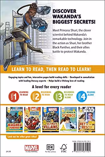 DK Marvel Black Panther Shuri Defender of Wakanda (DK Readers Level 2) Multicolour Paper Book – 2