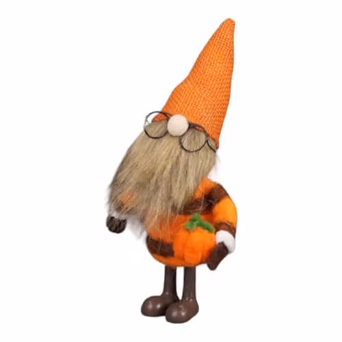 Four Candle Orange Wool Autumn Gonk with Pumpkin Decoration – 2
