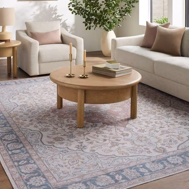 Livabliss Patrica Rodi Avra Pink Rectangular Rug W: 160 cm, D: 215 cm