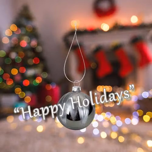 VFM e-Store Silver Glass Hanging Bauble Decoration, Round Abstract Geometric Design, W/D/H: 10 x 10 x 8 cm – 3