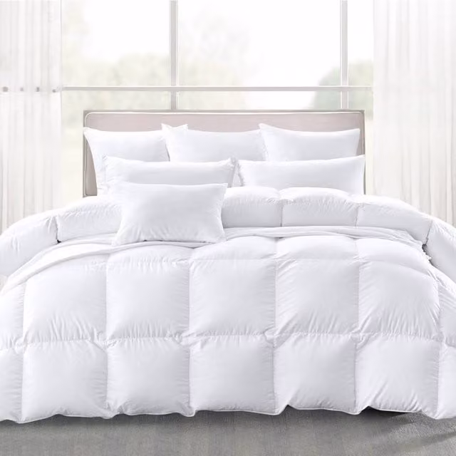 Velosso 13.5 Tog Soft as Down Microfibre Hollow Fibre Quilt Duvet in White, W x H: 140 x 200 cm
